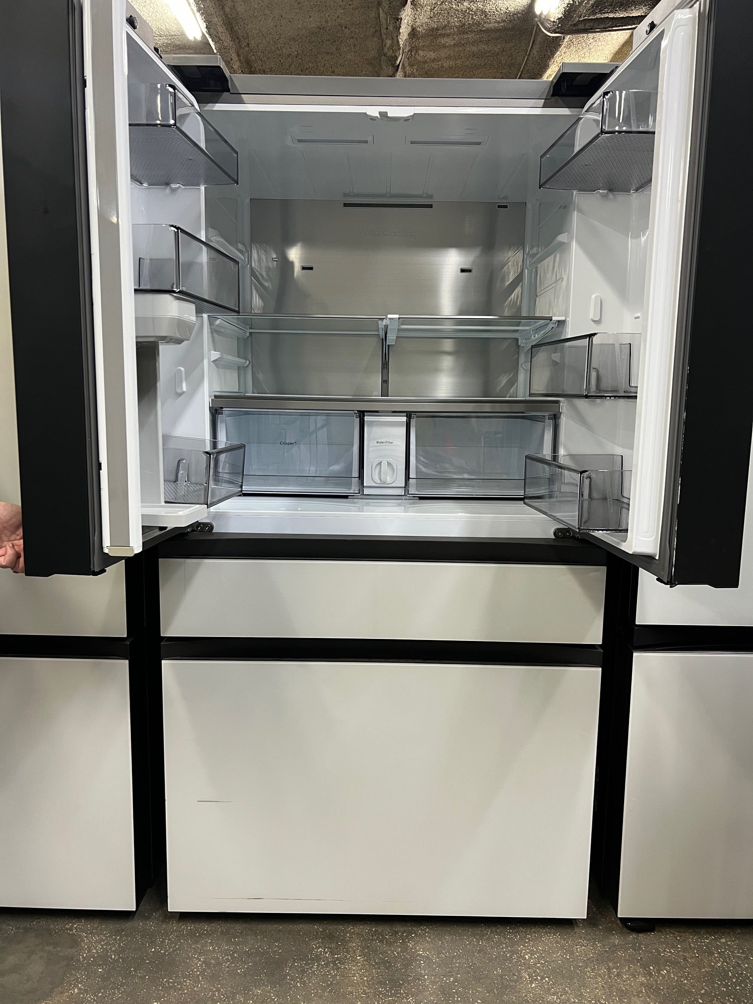 Samsung BESPOKE 29 cu. ft. 4-Door Blue & White